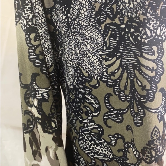 Style & Co long sleeve rhinestone dress M - Picture 8 of 9